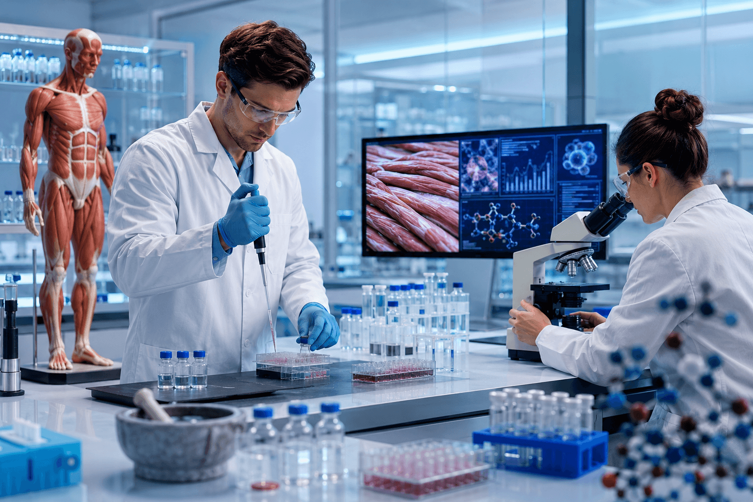 Muscle Growth and Performance Peptides
